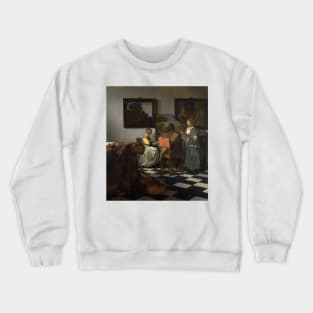 The Concert by Jan Vermeer Crewneck Sweatshirt